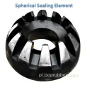 Pierścieniowy element pakowania sferyczny sferyczny element uszczelniający